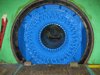 Turbogenerator stator rewind